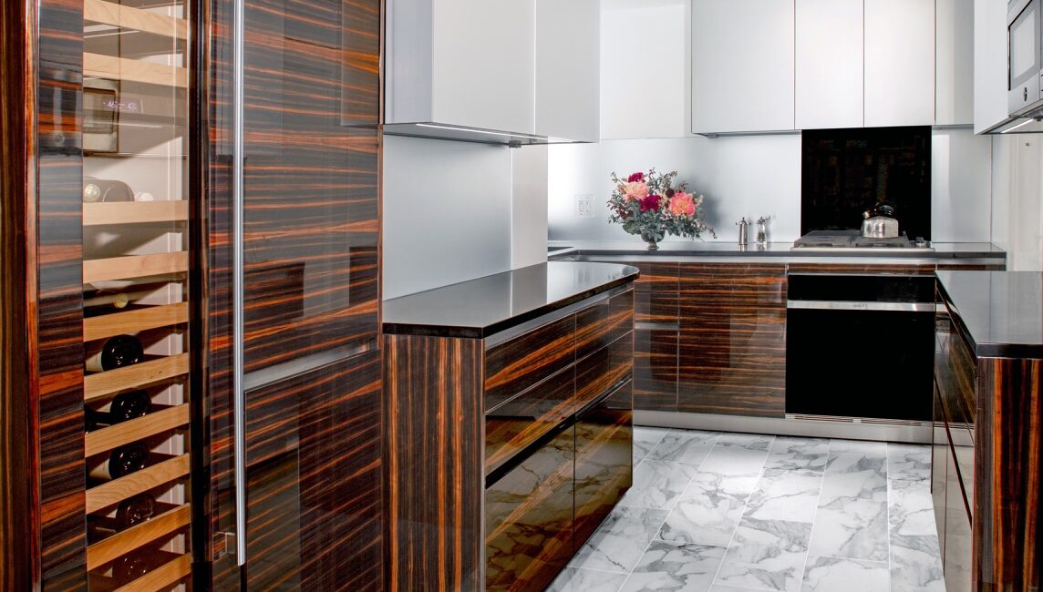 Luxury kitchen renovation Fifth Avenue Upper East Side NYC with custom cabinetry by Gurri Remodel