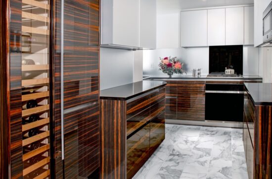 Luxury kitchen renovation Fifth Avenue Upper East Side NYC with custom cabinetry by Gurri Remodel