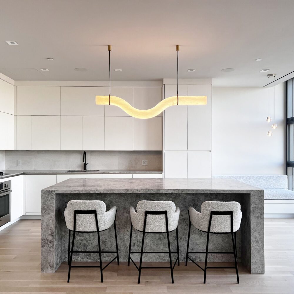 Custom kitchen cabinetry installation in New York City with premium finishes by Gurri Remodel