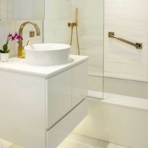 High-end apartment renovation Upper West Side NYC with custom finishes by Gurri Remodel